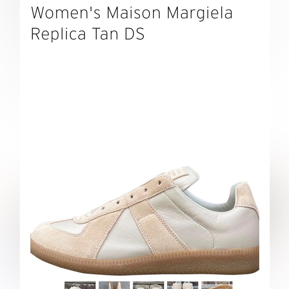 Maison Martin Margiela Shoes - Maison Margiela Lace-up Sneakers Size 7